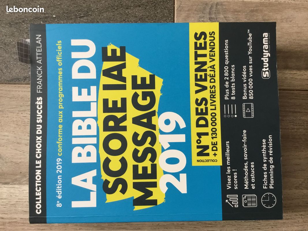 La Bible du score IAE message 2019 (image 1)