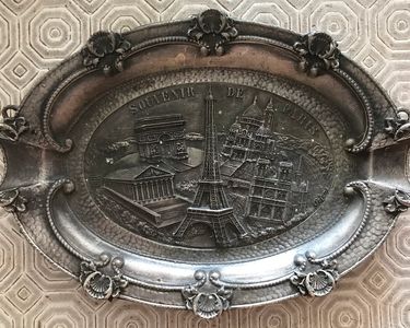 Vide poche cendrier porcelaine Trophée Pillivuyt 1992 Open