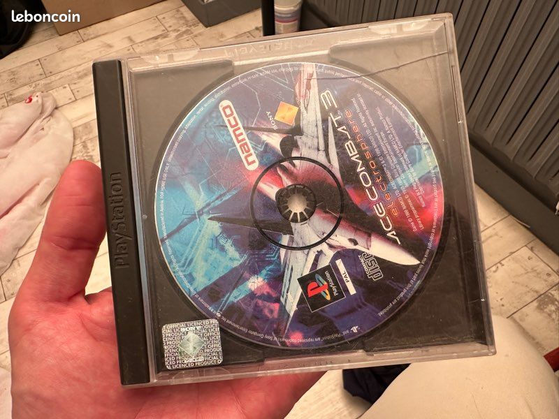 Ace Combat 3 Sur Sony PlayStation 1 – PAL – Complet Et Fonctionnel