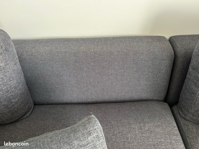 Vends canapé d’angle gris anthracite (image 5)