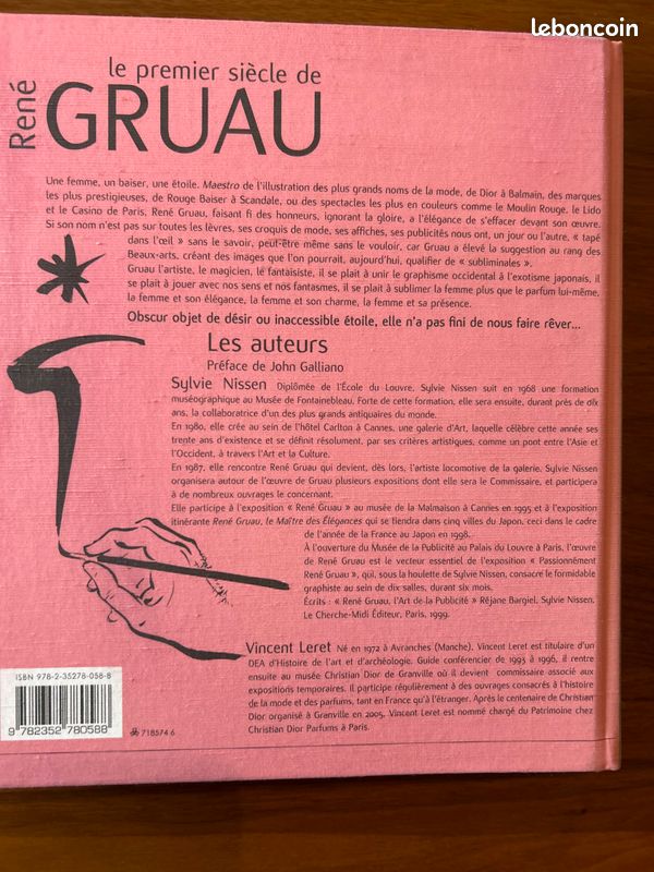Le premier siècle de René Gruau (PREFACE DE JOHN GALLIANO) Sylvie 