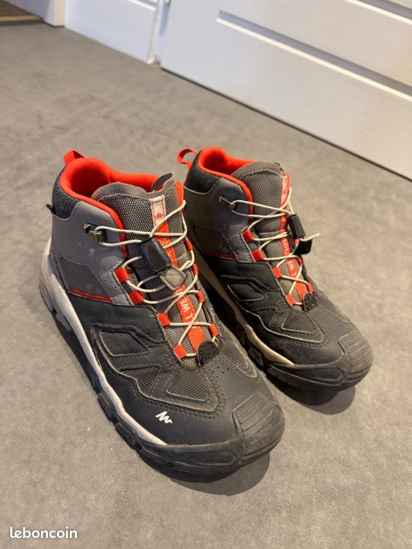 Chaussures de randonnée enfants Décathlon Crossrock 35 Chaussures