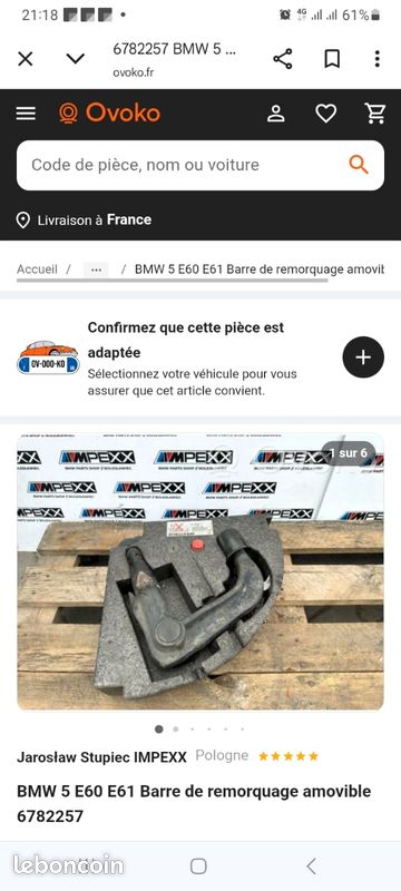 Rotule verticale de BMW sans outil (image 2)