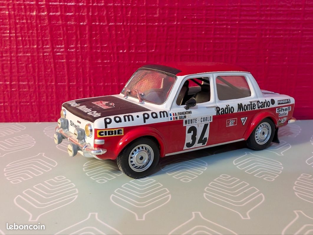 Simca 1000 Rally 2 1976 1/43 - Etoile Auto49