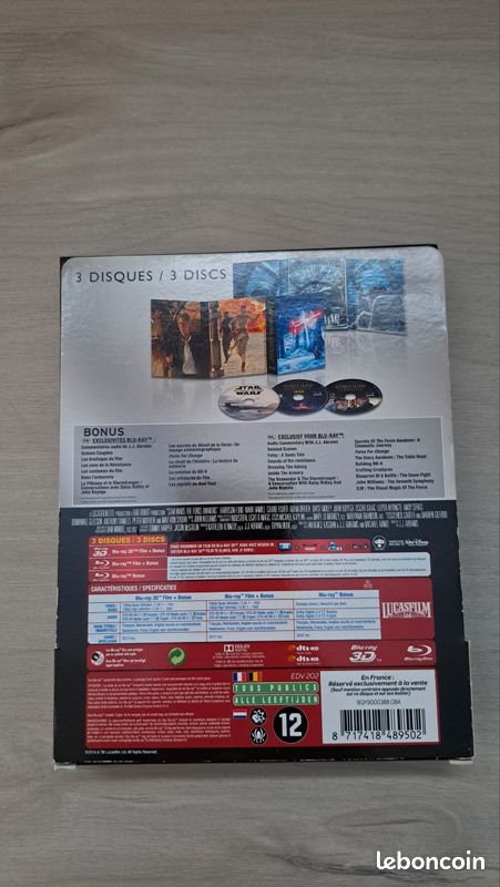 Boite pour star wars 3D bluray (image 2)