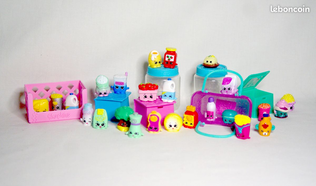 🛍️ Lot Shopkins avec accessoires 🛍️ (image 3)