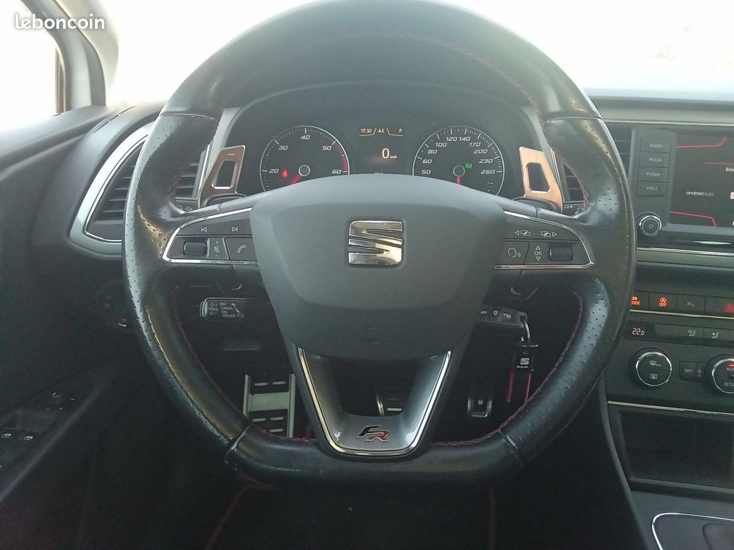 SEAT LEON 2.0 TDI 150 Start/Stop DSG6 FR / VENTE DESTINÉE UNIQUEMENT A PROFESSIONNEL DE L'AUTOMOBILE (image 28)