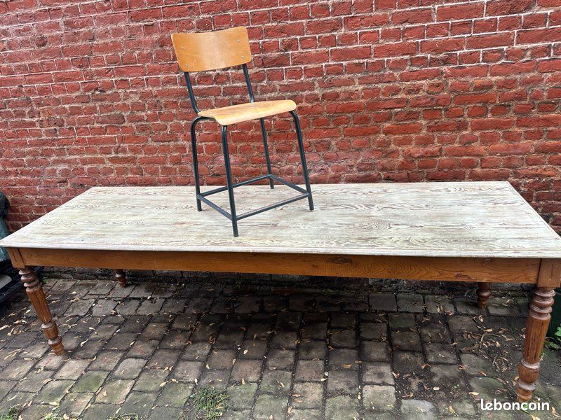 Table drapier restaurant ferme 250x80x77 h (image 9)