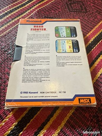 antiguo juego msx road fighter de konami - Acheter Jeux vidéo et consoles MSX sur todocoleccion