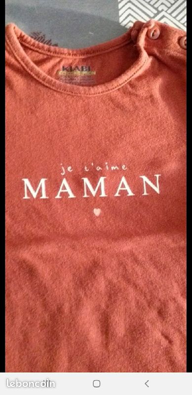 Tee-shirt manches longues 12 mois (image 2)