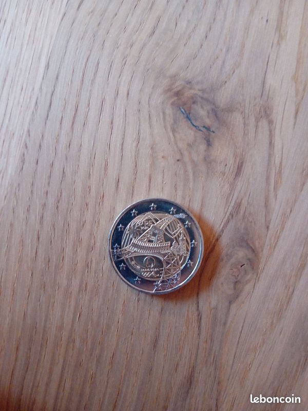 Pièce de 2 euro les jeux olympique 2024 (image 1)