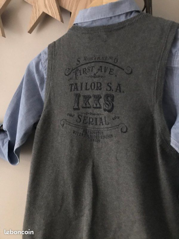 Chemise et gilet IKKS garçon (Junior:S) -evaloire (image 6)