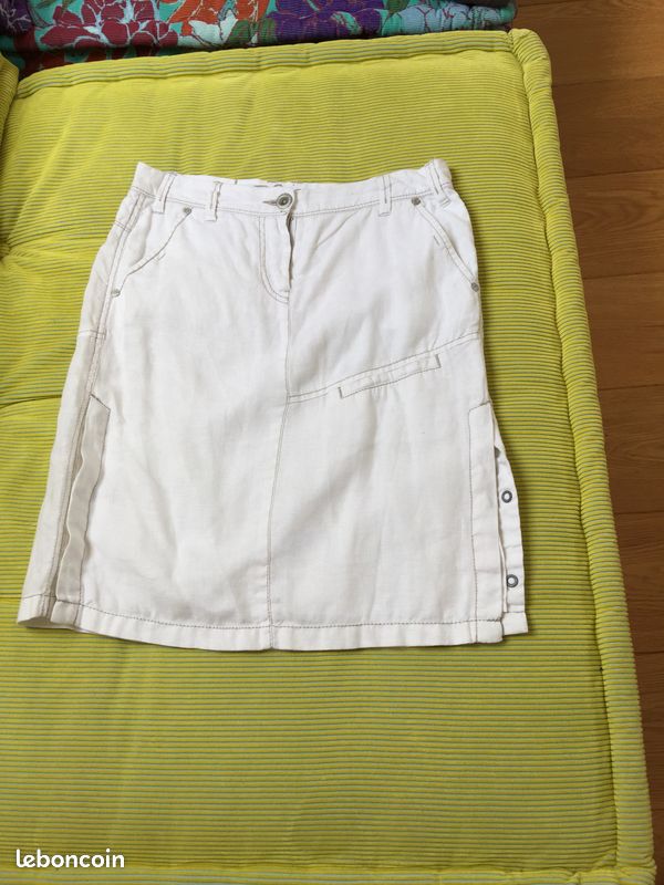 Jupe blanche esprit (image 1)
