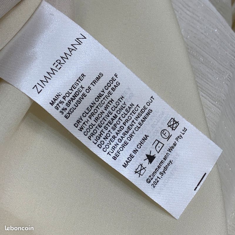 Robe Ann Taylor Blanc Cassé – Taille S, Neuve Sans étiquette, Coupe Droite