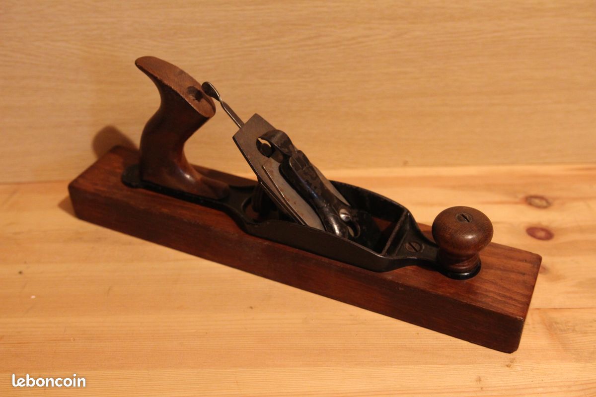 Varlope ancienne en bois n° 26 (image 1)