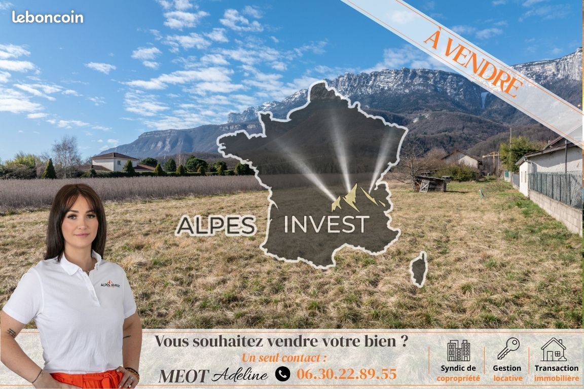 Terrain 1200 m² · à Chapareillan · 1 200 m² · 300 000 €
