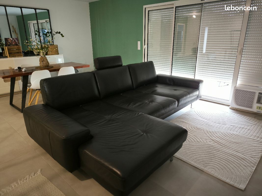 Canapé xxl tout cuir (image 3)