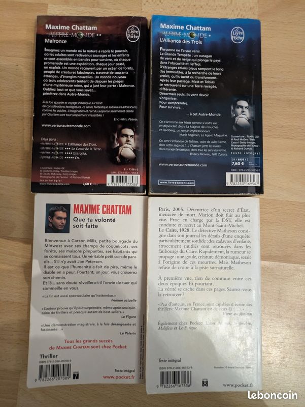 4 romans de Maxime Chattam (image 2)