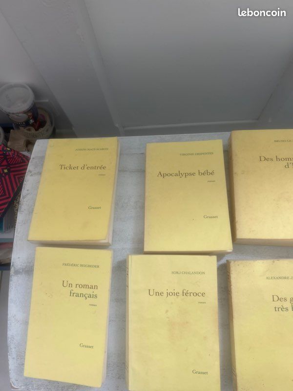 Lot 8 livres (image 2)
