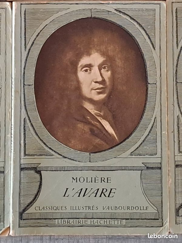 L'avare de Molière Classiques illustrés Vaubourdolle Édition Hachette (image 1)