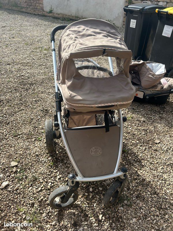 Vend poussette pour bébé + cozy + nacelle + baignoire (image 4)