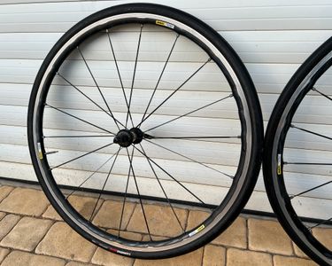 Lot De Rayons Mavic Ksyrium Équipe – Acier Inoxydable, Lames Noires, 300 Mm