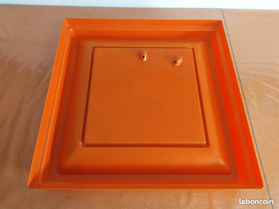 Miroir vintage orange (image 2)