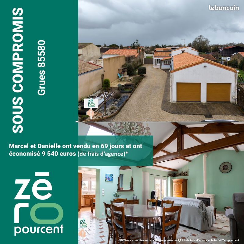 Maison 6 pièces 163 m² · à Grues · 163 m² · 273 900 €