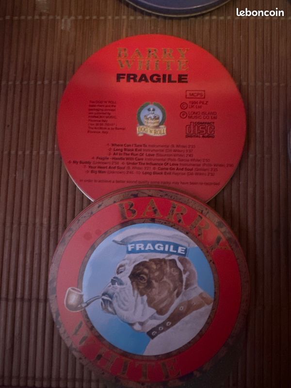 LOT 8 CDs VINTAGE BOÎTIER MÉTAL (image 2)