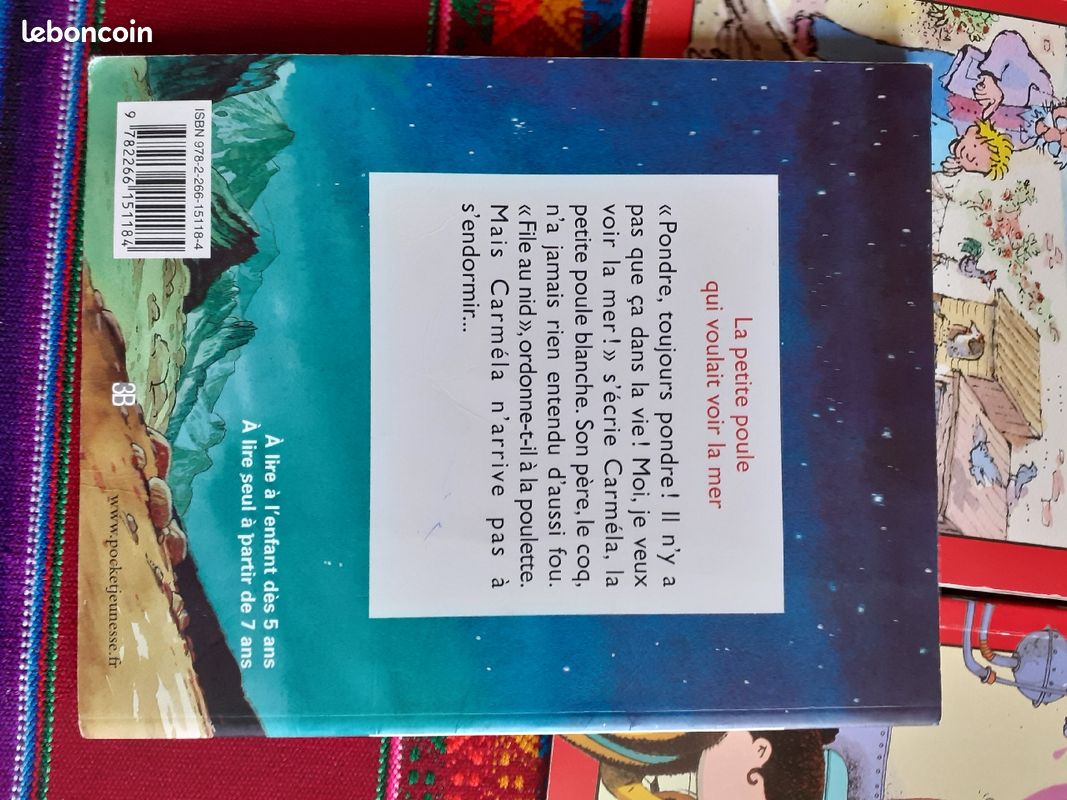 Livres lot de 8 J'Aime lire et livre La petite poule qui voulait voir la mer (image 4)
