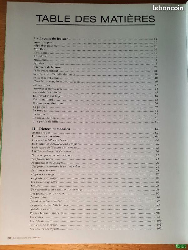 Livre "le beau livre du français" (image 7)
