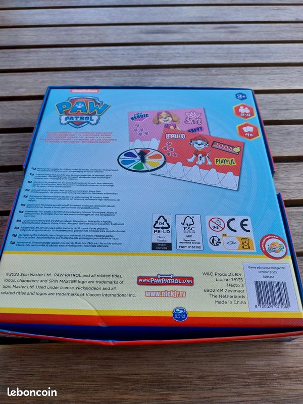 Jeu bingo pat patrouille (image 2)