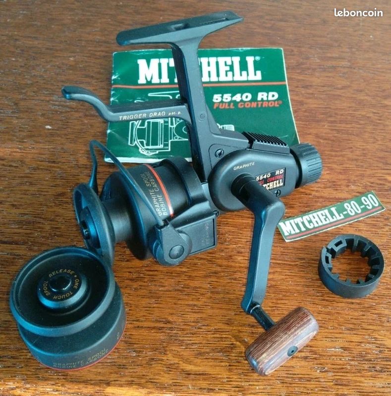 Moulinet Mitchell 5540 RD Full Control - Pour Pêche Eau Douce, 1 Bobine, Occasion En Bon état