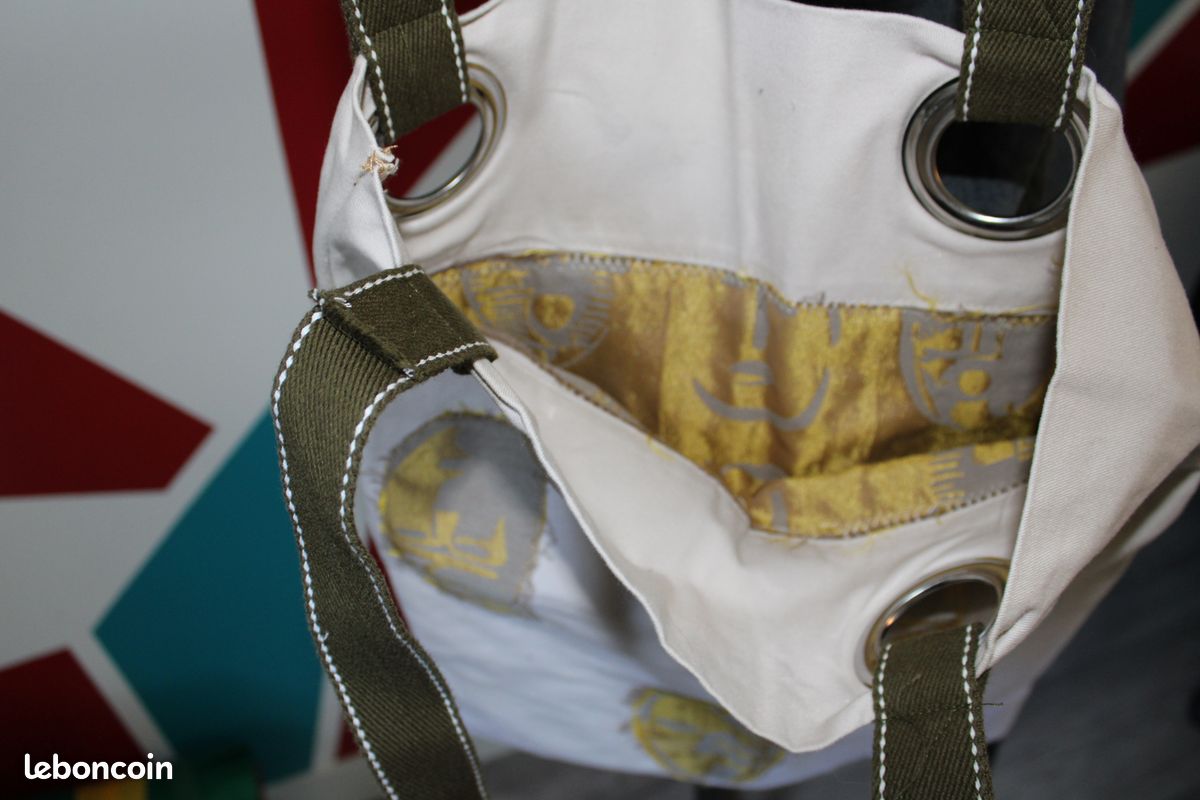 Sac bandoulière cousue main (image 1)