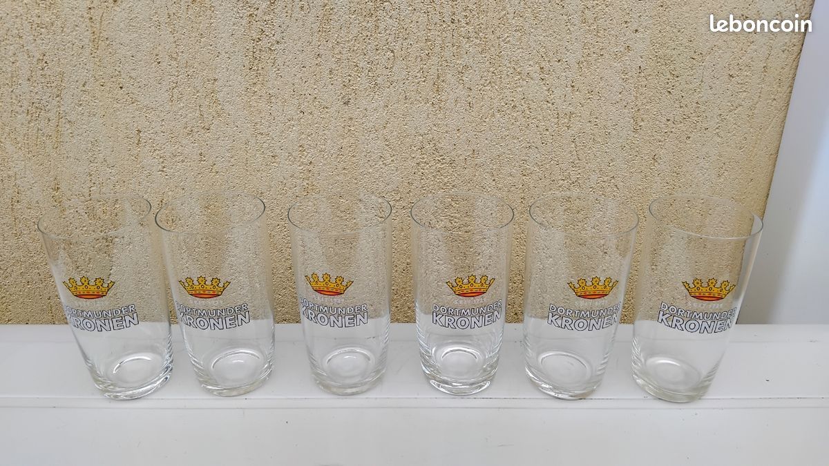 Verre Kronen - Verre Transparent D'occasion - Voir Description