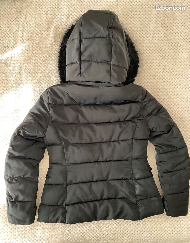 Doudoune noire Zara femme (image 2)