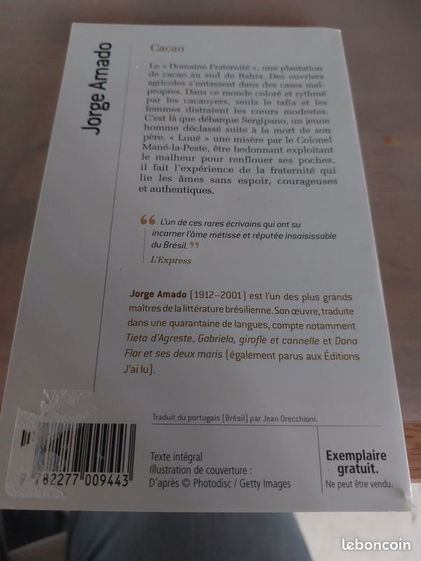 Livre poche cacao (image 3)