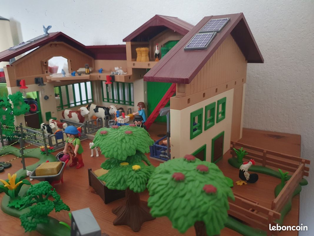 Playmobil ferme tracteur silo 4x4 enclos... (image 13)