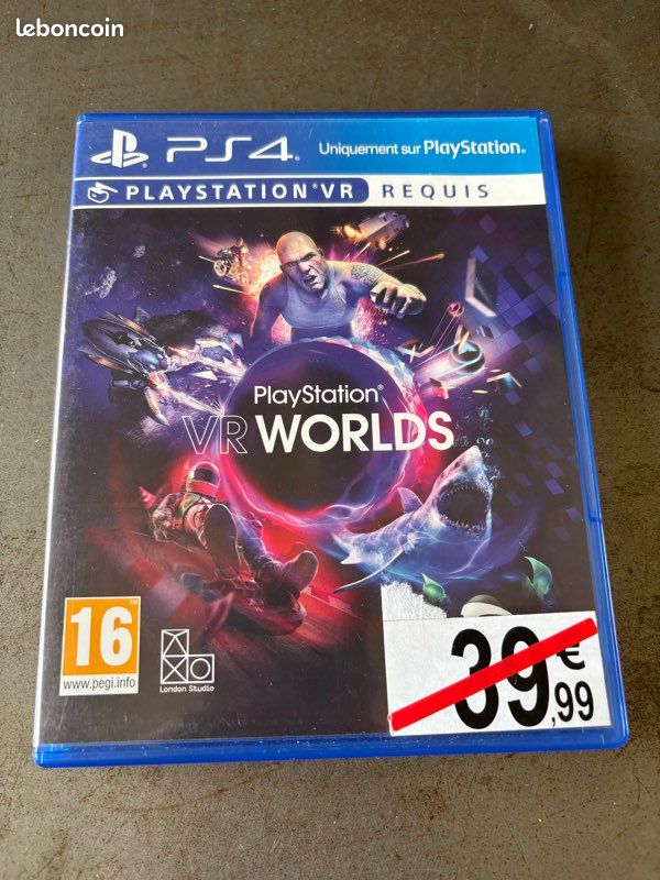 Casque PS VR + 2 PS Move + caméra + adaptateur PS5 + 1 jeu (image 5)