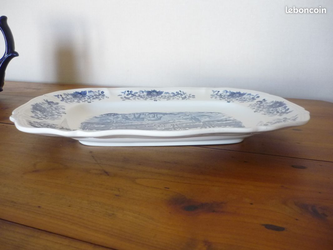 Plat faïence Sarreguemines modèle Derby (image 4)