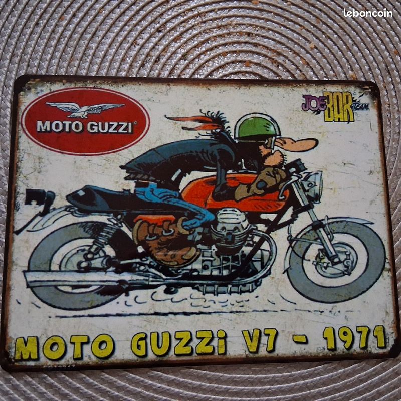 Plaque Murale Métal Joe Bar Team – Style Art Déco Vintage – Déco Murale Originale