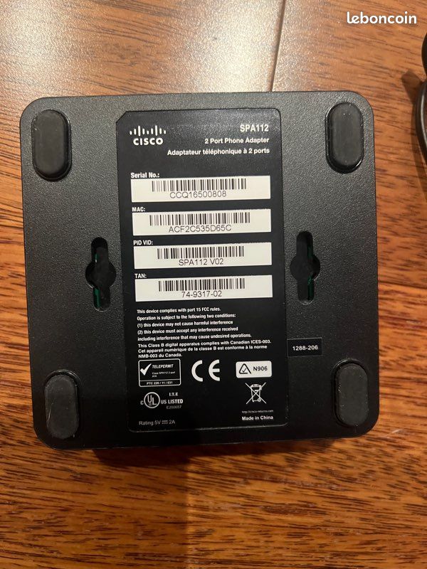 Cisco spa112 - Accessoires informatique