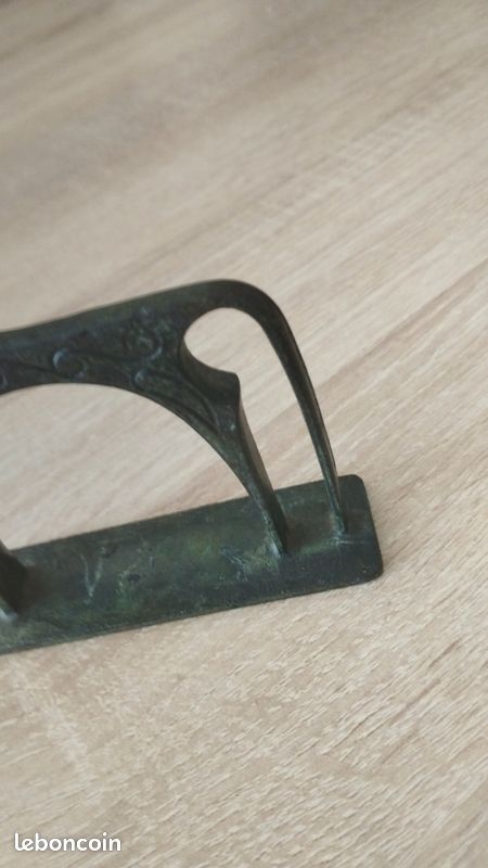 Cheval en bronze grec hauteur 14 cm (image 3)