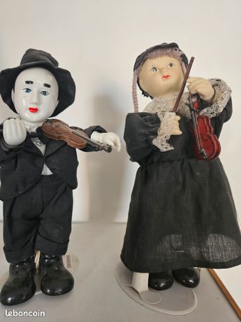 ANCIENNE POUPÉE AUTOMATE tête biscuit boite à musique 370 C.1900 EUR 650,00 - FR