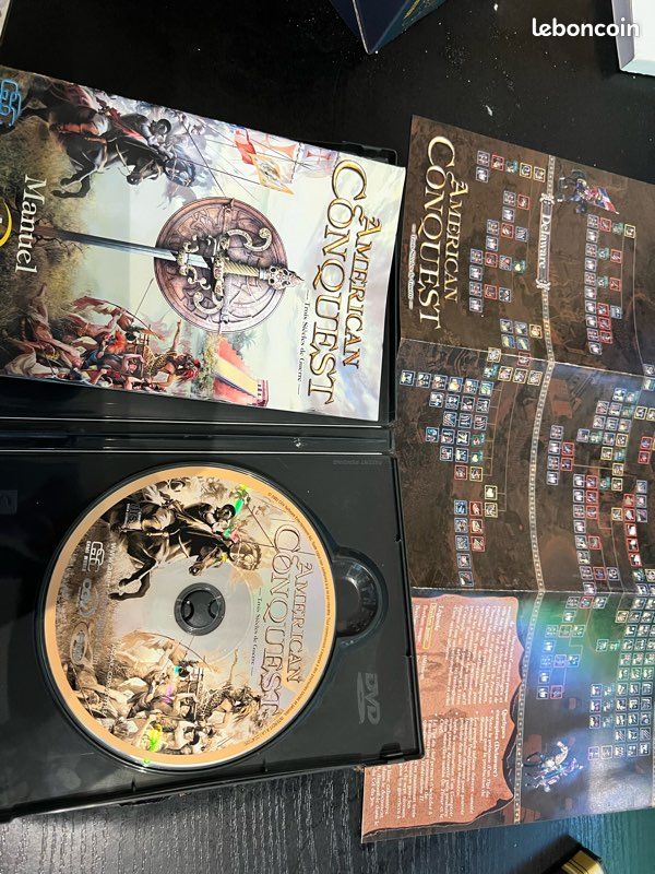 American Conquest Sur PC - Version Française Complète Avec Notice - Jeu De Stratégie PEGI 3