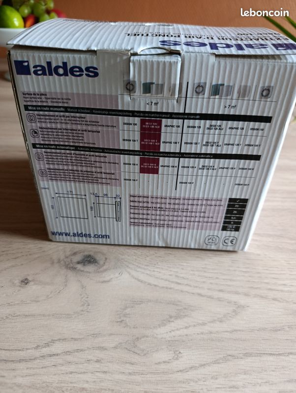 Bouche d'extraction Aldes (image 2)
