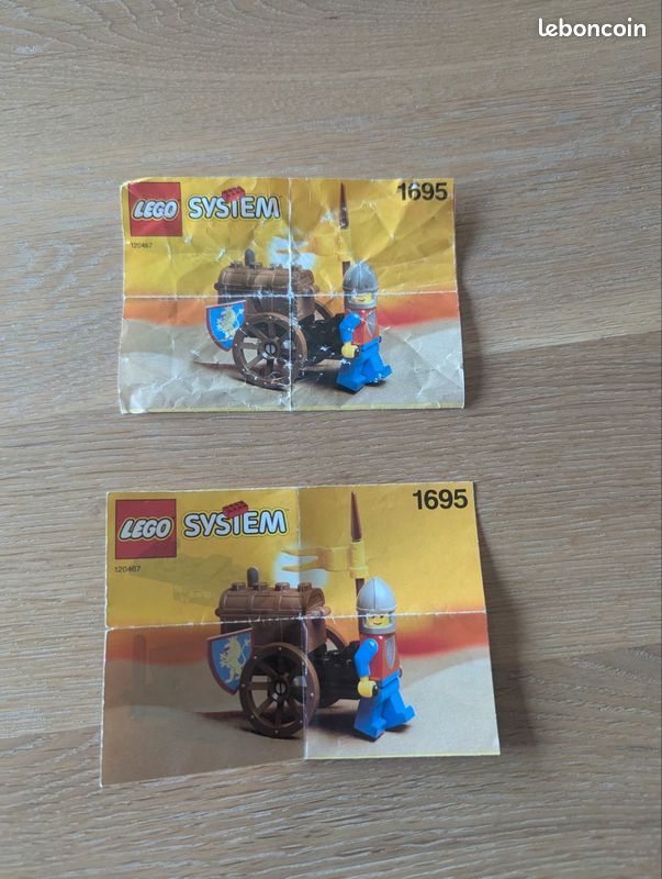 Lego castel 1695
Sets 1695 x 2 avec notice (image 3)