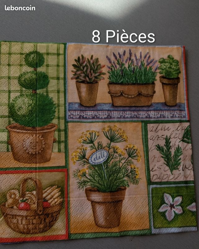 Serviettes papier Provence (image 4)