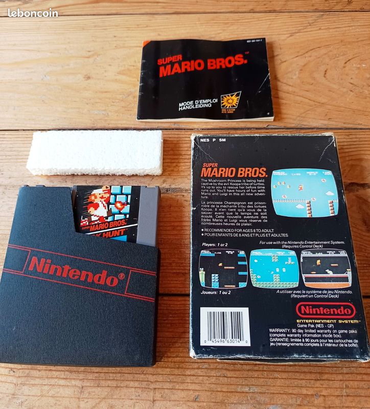 Super MARIO BROS. Nintendo NES – Complet boîte + notice – PAL FAH (image 2)