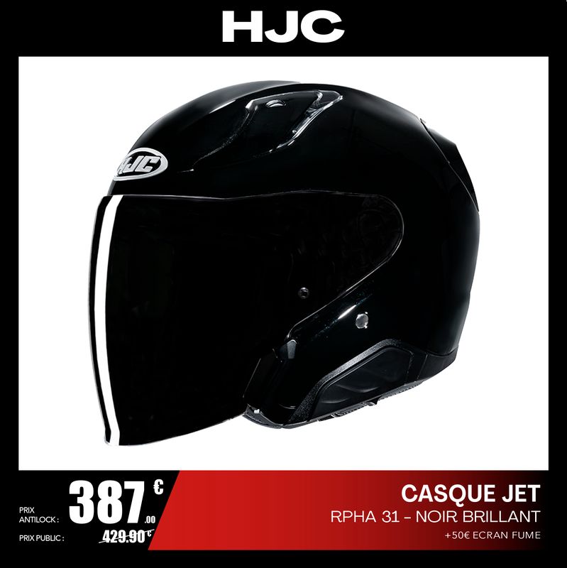 Casque Moto HJC Rpha 31 - Jet - NEUF + Garantie - Équipement moto